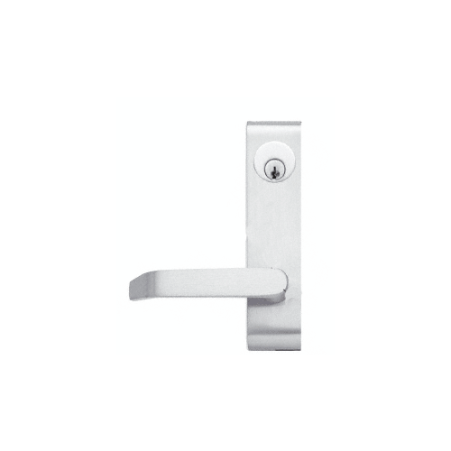 Aluminum Locking Outside Trim with a Flat Lever