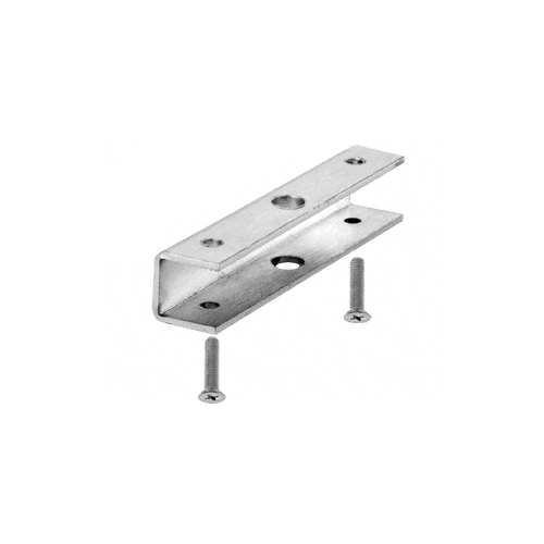 CRL LEDS1BS Brushed Stainless Wall Mounted Hand Rail Bracket Saddle Adapter