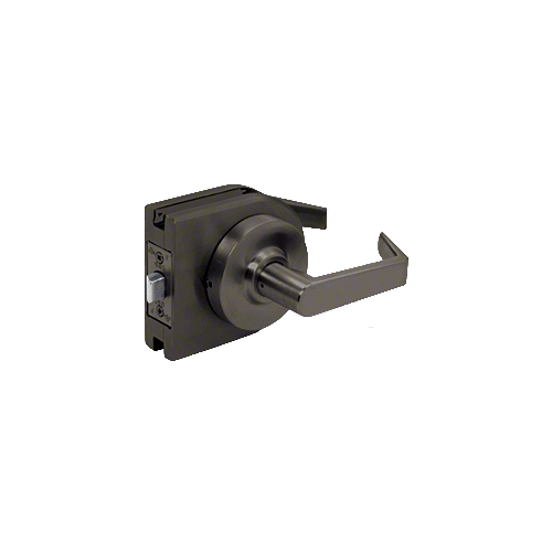 CRL LH10DU Dark Bronze Grade 1 Lever Lock Housing - Passage