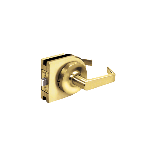Polished Brass Grade 2 Lever Lock Housing - Passage
