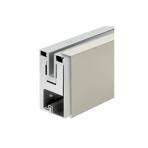Brushed Stainless Outside Fascia Cladding for RG450 Base Shoe