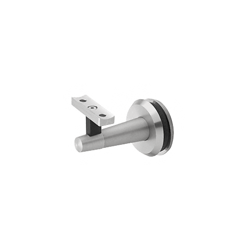 Pacific Series Brushed Stainless Glass Mounted Hand Rail Bracket