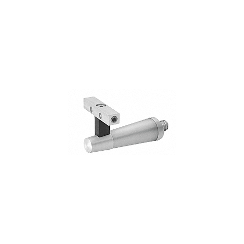 Pacific Series Satin Anodized Aluminum Post Mounted Hand Rail Bracket