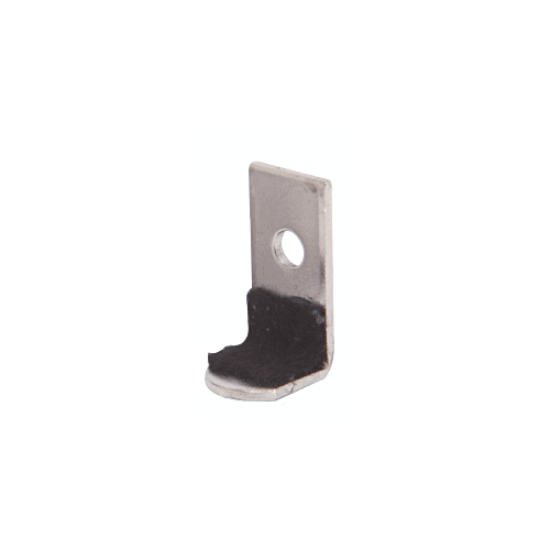 Nickel Plated 1" Long Felt-Lined Metal 'L' Clips
