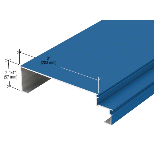 8" Jamb Mullion, Custom Paint- 24'-2" Stock Length