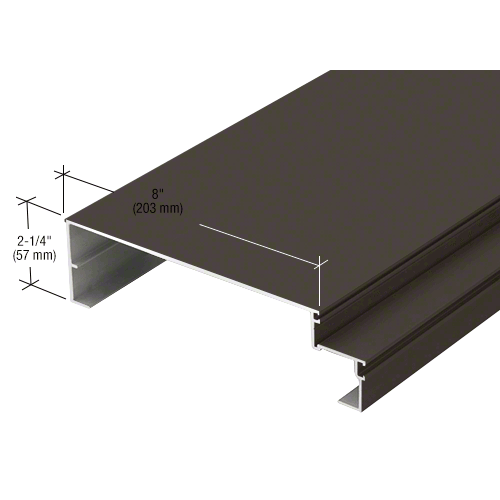 CRLU.S. Aluminum TW84622 8" Sill Mullion for Shear Block Assembly