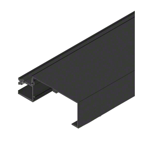 CRL-U.S. Aluminum XL50233 Black Anodized Sill Mullion for StormWall XL