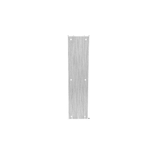 CRL M60332D Brushed Stainless Push Plate 3-1/2" x 15"