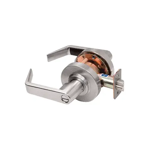 Brushed Nickel Privacy Heavy-Duty Grade 2 Lever Lockset