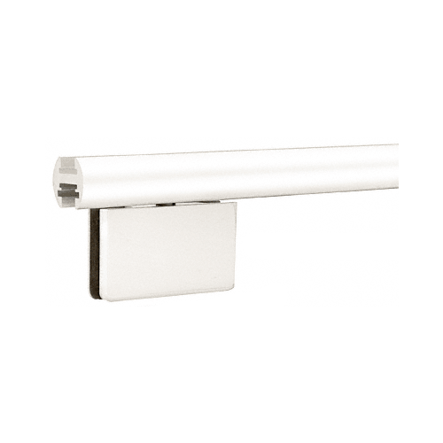 White 95" EZ-Adjust Shower Door Header Only