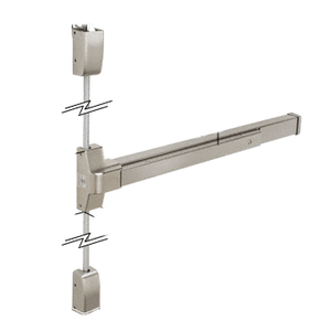 CRL DL750SV37SS Satin Stainless DL750SV Surface Vertical Rod Panic Exit ...