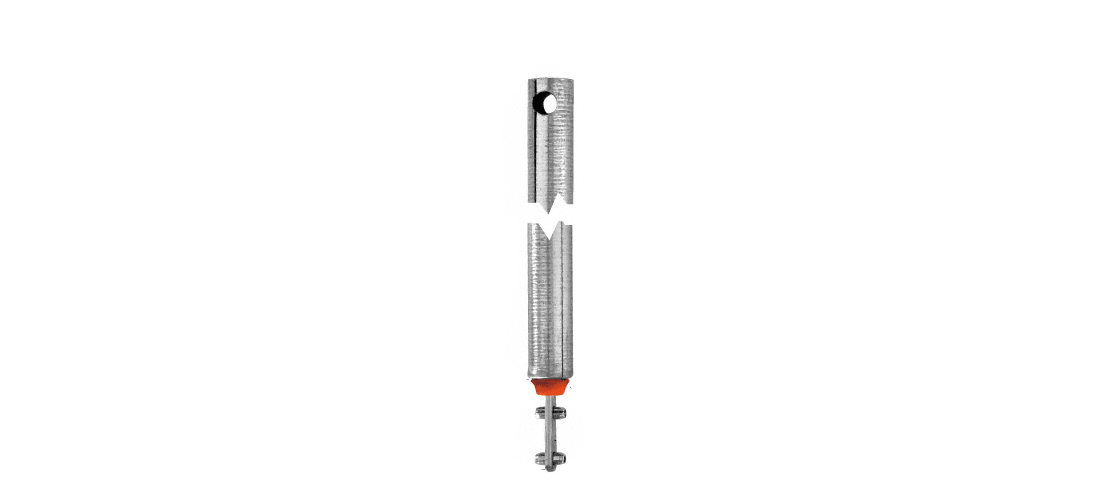 CRL 21/" Tubular Spiral Tilt Window Balance Red Bushing FL2120