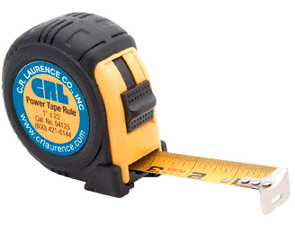 CRL 54125 25' Power Tape Rule 1" Wide