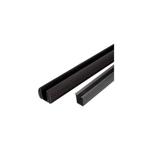 Black AWS 36" Bottom Rail Kit With Rigid Glazing Vinyl