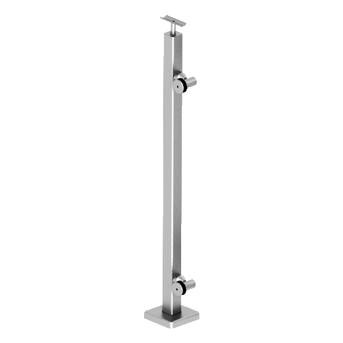 CRL P136EPS 316 Polished Stainless 36" P1 Series End Post Railing Kit