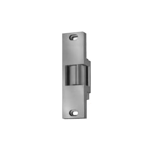 Fail Secure 24V DC Electric Strike, Satin Stainless Steel Finish