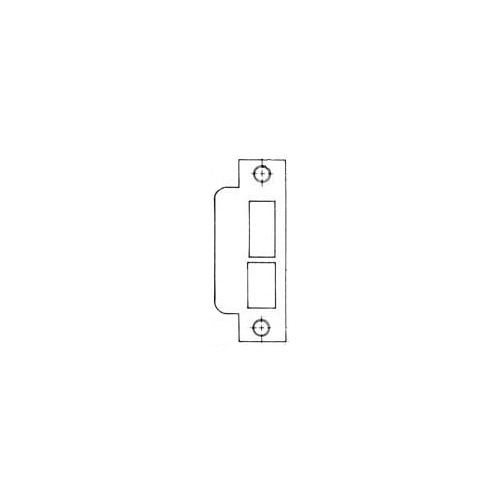 Estate Mortise Lock ASA Strike Satin Brass & Brown