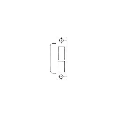 1 7/8" Estate Mortise Lock ASA Strike Oil Rubbed Bronze