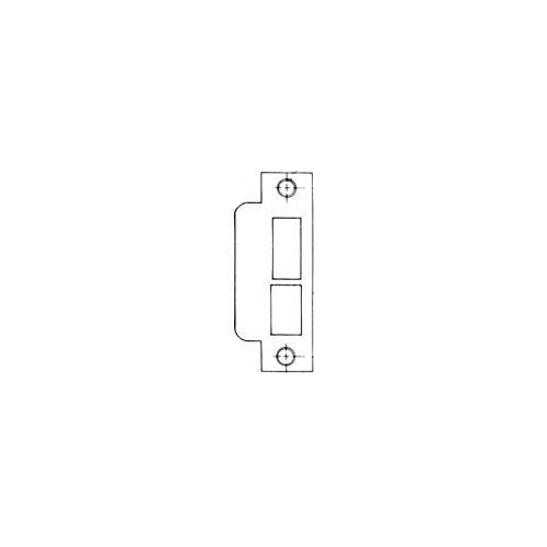 Left Hand 1-5/8" Extended ASA Strike Latch and Deadbolt Venetian Bronze Finish