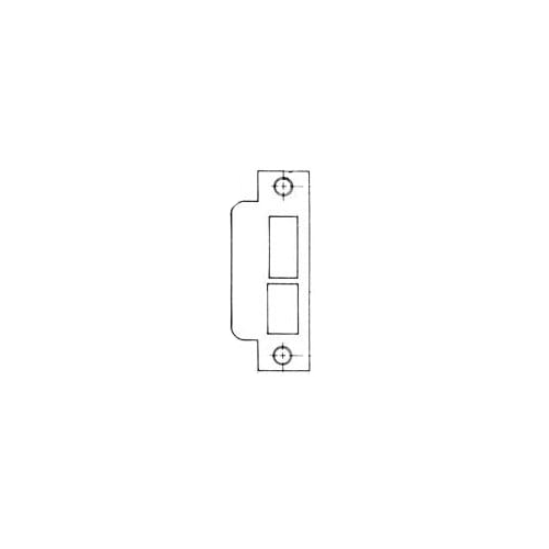 1 5/8" Estate Mortise Lock ASA Strike Polished Chrome