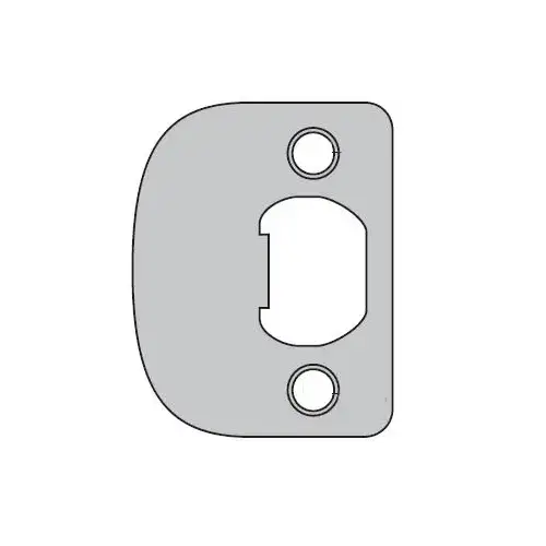 Kwikset 83796-690 Radius Corner Full Lip Strike Dark Bronze Finish