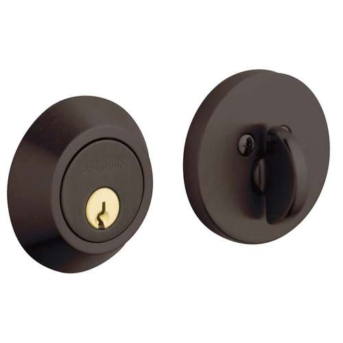 Estate Contemporary Deadbolt, 2-1/8" Door Prep Venetian Bronze