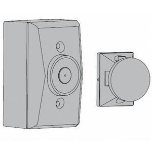 Low Profile Wall Mount Hold Open Magnet Dark Bronze Finish