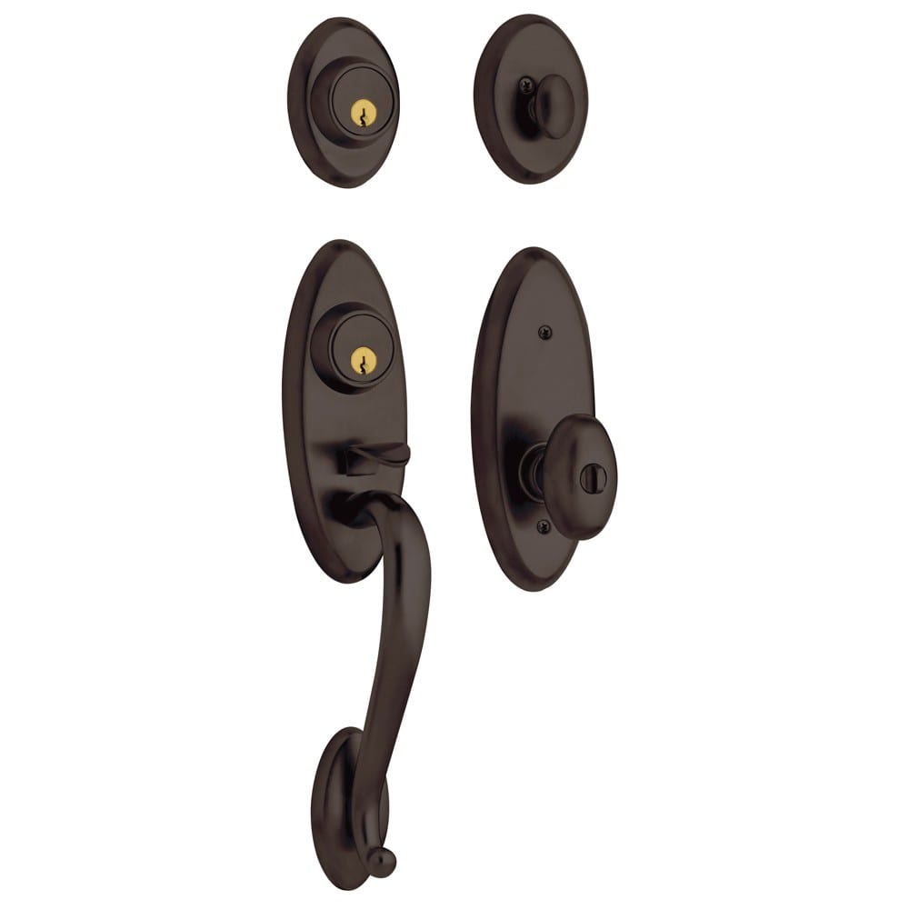 Baldwin 853451122ENT Estate Landon Tubular Handleset