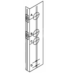 BALD ASHTON HANDLE X 5255 LVR X F-D X LH, Oil Rubbed Bronze