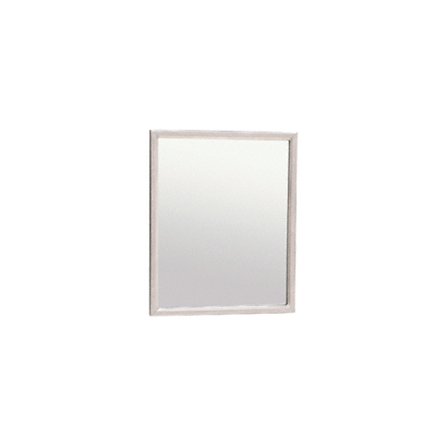 CRL TPM2436 24" x 36" Stainless Steel Theft-Proof Mirror Frame