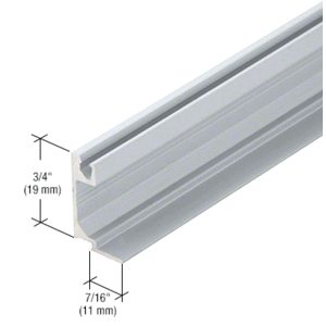 CRL-U.S. Aluminum M74199 Glass Stop for 1