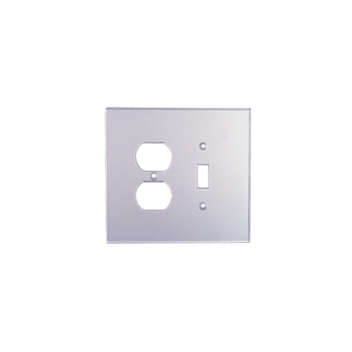 CRL PMP204 Clear Duplex Toggle Combo Acrylic Mirror Plate
