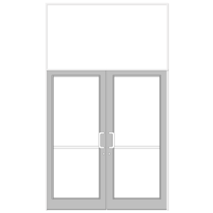 Crl U S Aluminum Fd62552 White Kynar Paint 76 X 126 Series