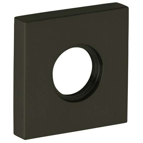 Dummy Pair 2" Square Rose Satin Black Finish