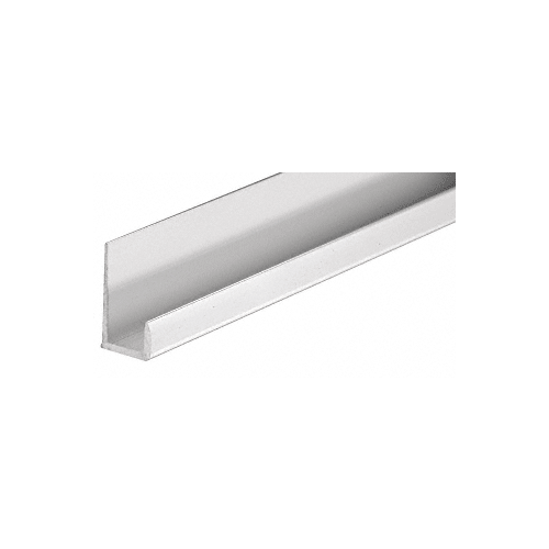 CRL D516A Satin Anodized Standard Aluminum 5/16" J-Channel 144" Stock Length