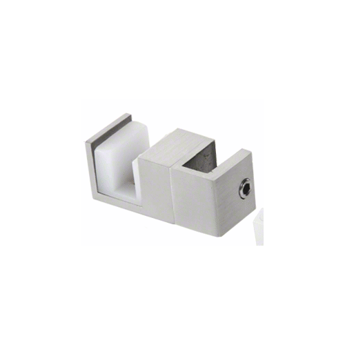 Brushed Stainless Steel Replacement Door Guide for Fixed Panel Attachment