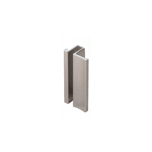 CRL S0H238BN Brushed Nickel Slip-On Handle for 3/16" or 1/4" Frameless Sliding Door