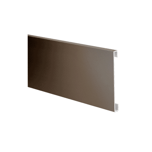 Bronze 10" Bottom Door Rail Adaptor