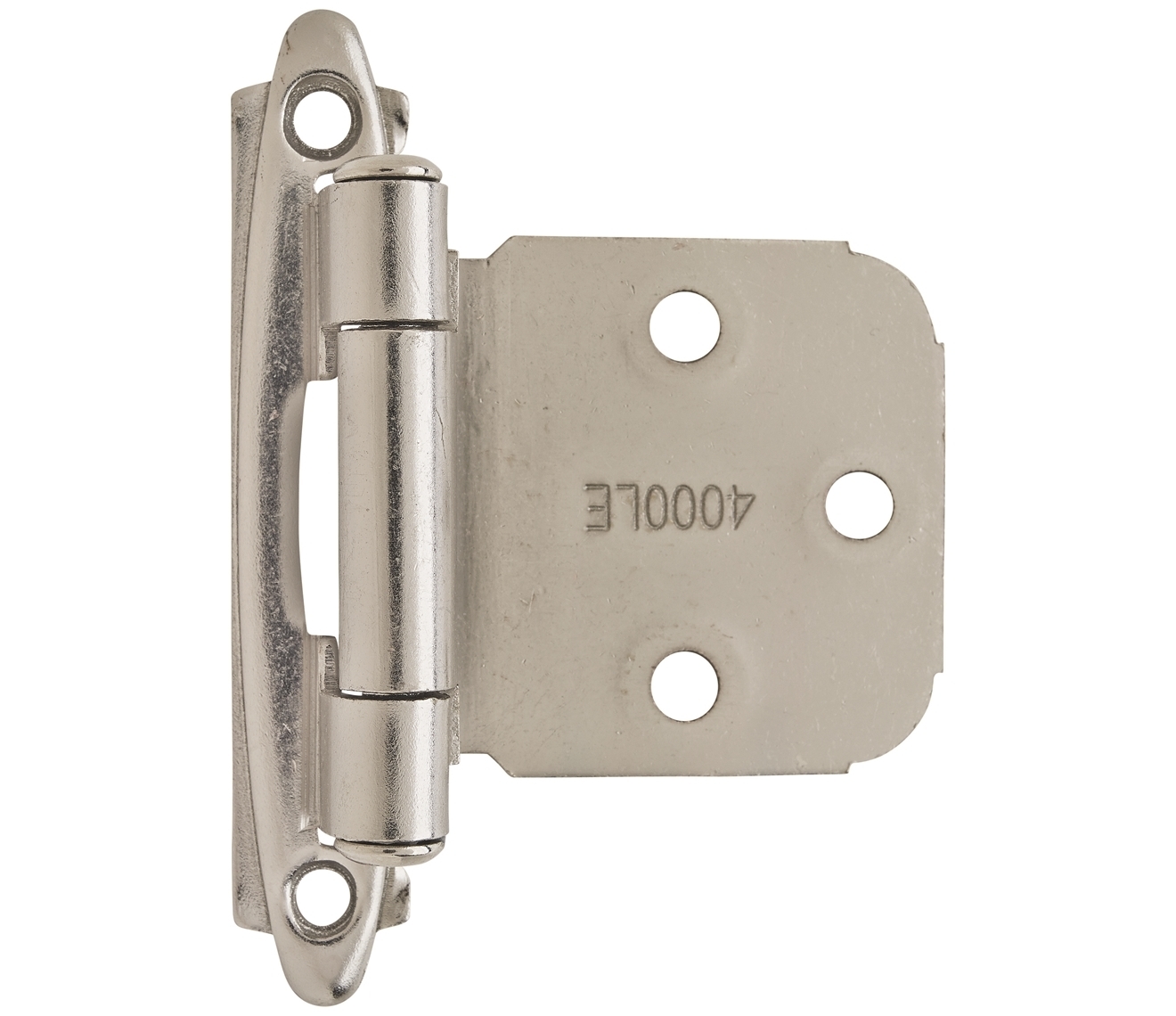 Amerock Bpr7629g10 Variable Overlay Self Closing Face Mount Cabinet Hinge Satin Nickel Finish Pair