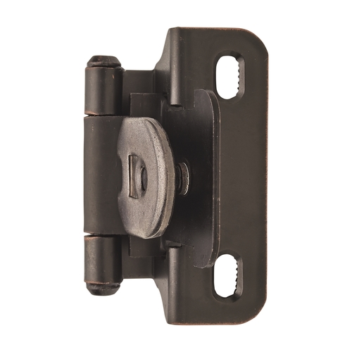 Amerock BPR8715ORB Demountable Hinges 1/4" Overlay Single Oil