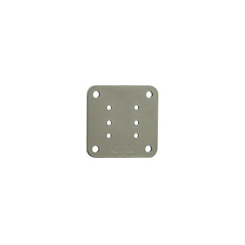 Beige Gray 5" x 5" Square Base Plate