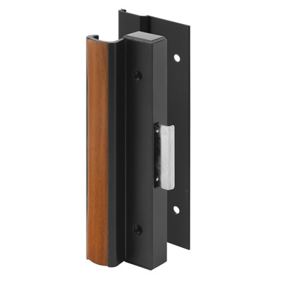 Black Clamp - Style Surface Mount Handle 4-15/16" Screw Holes for Northrop Architectural Doors