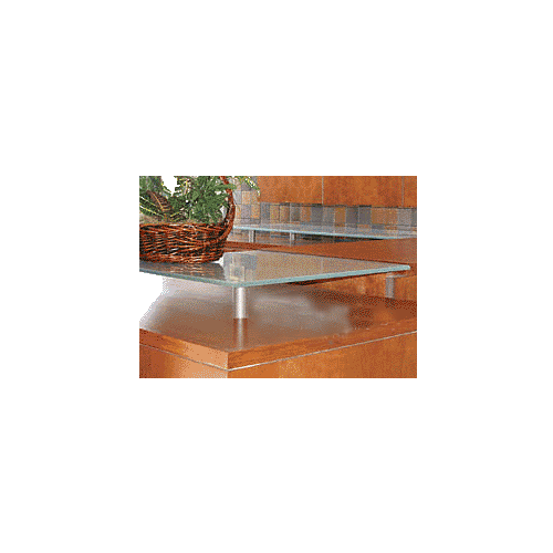 Custom Length Sandblasted Stainless Steel 3/4" Diameter Standoff Base