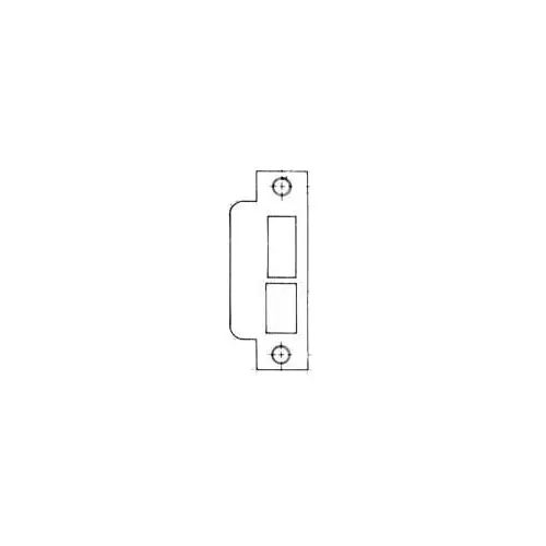 1 5/8" Estate Mortise Lock ASA Strike Polished Brass