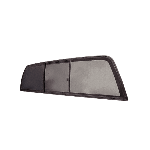 Tri-Vent Three Panel Truck Sliding Window with Solar Glass for 1997-1998 Ford F-250/F-350 Heavy Duty Cab