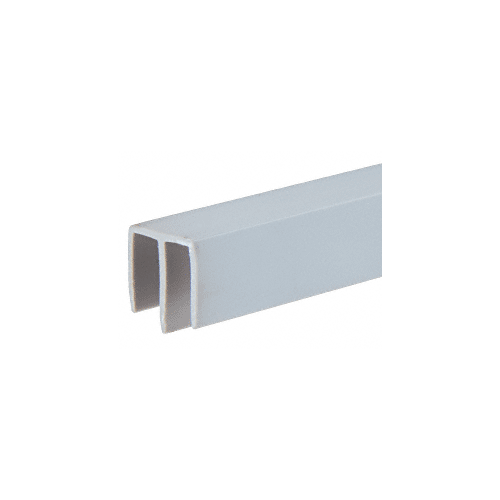 Brixwell D716GRY-CCP36 Gray Plastic Upper Track for 3/16" Sliding Panels  36" Stock Length