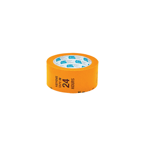 Orange 2" Air-Flow Molding Retention Tape - with Warning