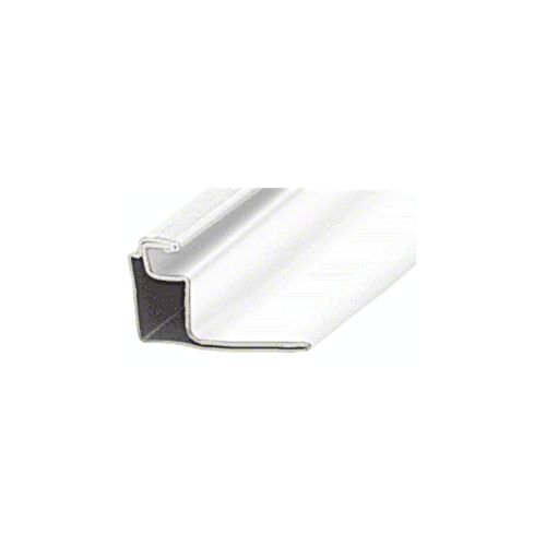White 3/4" Roll Formed Aluminum Standoff Screen Frame - 144"