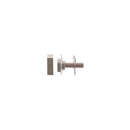 CRL SQSKBN Brushed Nickel SQ Washer/Stud Replacement Set