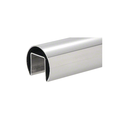 316 Polished Stainless Steel 1-7/8" Roll Form Cap Rail - 19'-8"